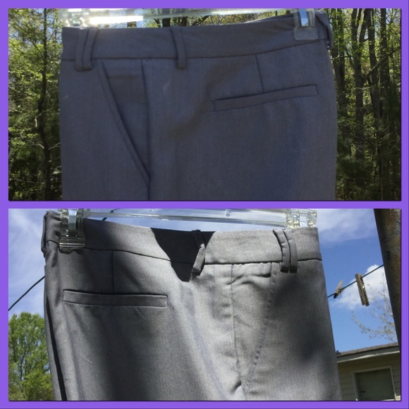 Lt Gray Trousers, sz 8 - Picture 5 of 7